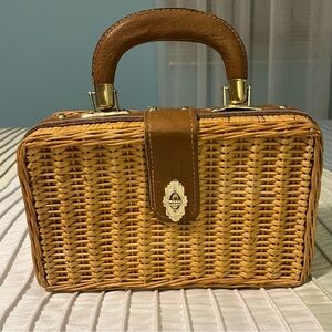 Vintage Wicker Purse - Simon Styled by Mister Ernest